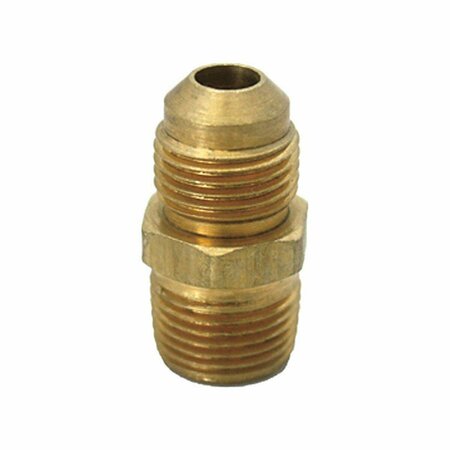 SWIVEL 0.5 x 0.5 in. MPT Dia. Brass  Flare Connector, 10PK SW1677794